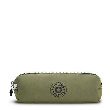 Kipling Boran Pencil Case Bags Strong Moss | AU 2046YX